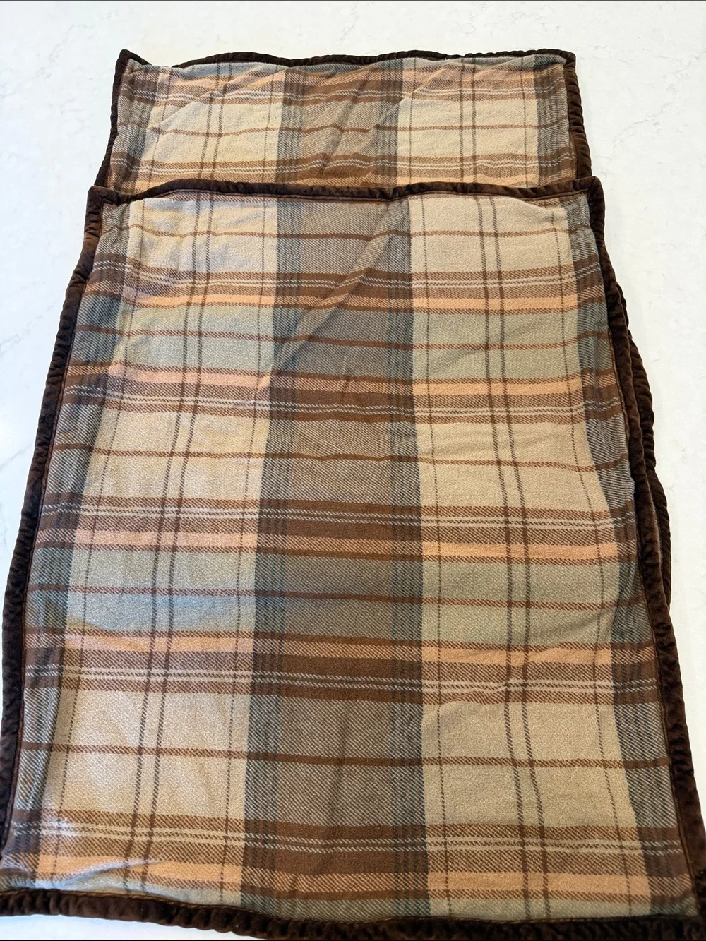 Ralph Lauren 2 Vintage Flannel Pillow Covers